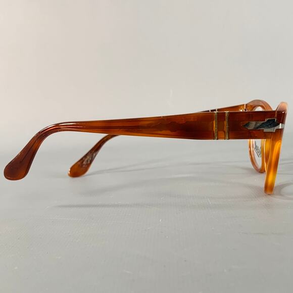PERSOL Terra di Siena Orange Tortoiseshell Acetate Frames - Picture 2 of 9